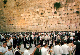 73013782 Jerusalem Yerushalayim Congregation At The Wailing Wall Jerusalem Yerus - Israele