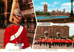 73012234 London Houses Of Parliament Life Guards Band Of Irish Guards - Autres & Non Classés
