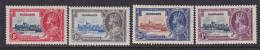 Barbados, Scott 186-189 (SG 241-244), MHR - Barbades (...-1966)