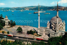 73009139 Istanbul Constantinopel Dolmabahce Moschee Und Bosphorus Istanbul Const - Turquie