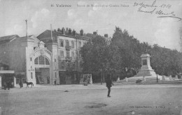 26)   VALENCE -  Statue De Montalivet Et Cinéma Place - Valence