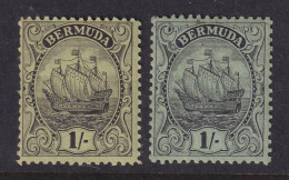 Bermuda, Scott 92-93 (SG 87-87a), MLH - Bermudas