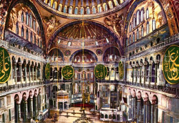 73007021 Istanbul Constantinopel Hagia Sophia Museum Inneres Istanbul Constantin - Turquie