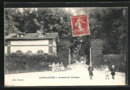 CPA Connantre, Avenue Du Chateau  - Other & Unclassified