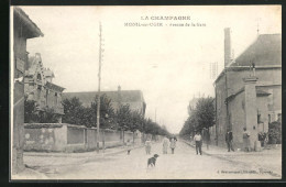 CPA Mesnil-sur-Oger, Avenue De La Gare  - Other & Unclassified