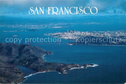 73005758 San_Francisco_California Aerial View Shows The Golden Gate Bridge - Sonstige & Ohne Zuordnung