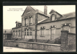 CPA Fleury-la-Rivière, L`École  - Other & Unclassified