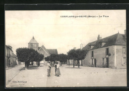 CPA Conflans-sur-Seine, La Place  - Otros & Sin Clasificación