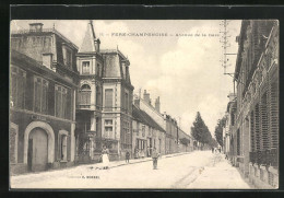CPA Fere Champenoise, Aveneue De La Gare  - Other & Unclassified