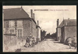 CPA Soude-Sainte-Croix, Rue De Dommartin  - Autres & Non Classés