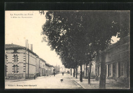 CPA La Neuville Au Pont, L`Allee Des Marronniers  - Other & Unclassified