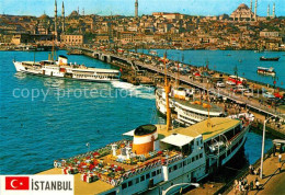 73001587 Istanbul Constantinopel Galtara Bruecke Neue Moschee  Istanbul Constant - Turkey
