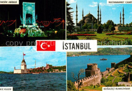 73001581 Istanbul Constantinopel Taksim Abidesi Kiz Kulesi Moschee Stadtmauer Is - Turquia
