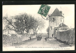 CPA Montmirail, La Tour De Montlean, Vestige Des Anciennes Fortifications  - Montmirail