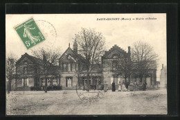 CPA Passy-Origny, Mairie Et Ecoles  - Other & Unclassified