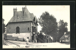 CPA La Ville-en-Tardenois, Vue Partielle Avec Strassenmotiv  - Andere & Zonder Classificatie