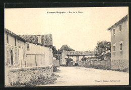 CPA Somme-Suippes, Rue De La Dava  - Other & Unclassified