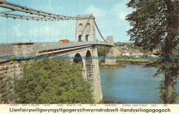 R067396 Menai Suspension Bridge. Anglesey. Dennis - World