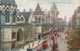 R067397 London. Law Courts. Photochrom. Celesque. No D.42491 - Sonstige & Ohne Zuordnung
