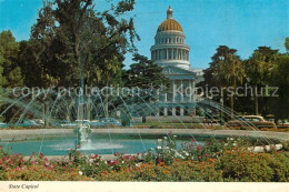 72992248 Sacramento_California State Capitol And Fountain - Sonstige & Ohne Zuordnung