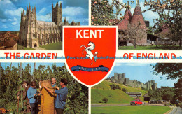 R067428 Kent. The Garden Of England. Multi View. D. V. Bennett. 1970 - World