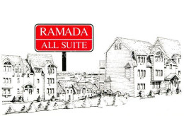 72978015 Wells_Maine Ramada All Suite Illustration Zeichnung Kuenstlerkarte - Sonstige & Ohne Zuordnung