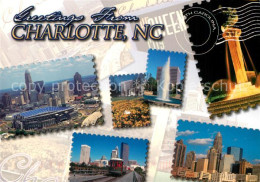 72970406 Charlotte_North_Carolina Fliegeraufnahme - Otros & Sin Clasificación