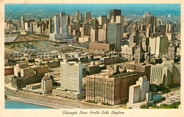 72966646 Chicago_Illinois Near North Side Skyline Aerial View - Andere & Zonder Classificatie