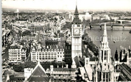 72962059 London Fliegeraufnahme Victoria Tower Houses Of Parliament - Altri & Non Classificati