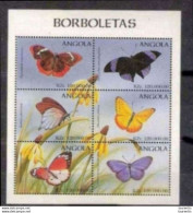783  Butterflies - Papillons - Angola 1174-79 MNH - 2,50 - Schmetterlinge