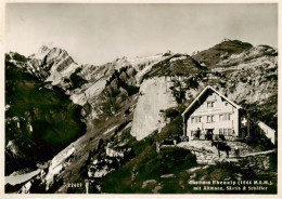 13925438 Ebenalp_1641m_AI Berggasthaus Mit Altmann Saentis Und Schaefler Appenze - Other & Unclassified