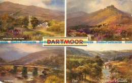 R067478 Dartmoor. Multi View. Valentine. Art Colour. 1968 - Monde