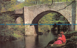 R066945 Holne Bridge. Dartmoor - World