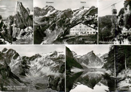 13925425 Ebenalp_1641m_AI Berggasthaus Altmann Saentis Bergbahn Meglisalp Rotste - Other & Unclassified