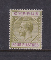 Cyprus, Scott 82 (SG 95), MHR - Cipro (...-1960)