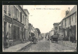 CPA Fismes, Porte Et Faubourg De Soissons  - Fismes