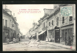 CPA Fismes, Rue De La Huchette  - Fismes
