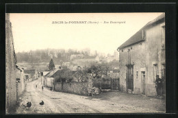 CPA Arcis-le-Ponsart, Rue Beauregard  - Autres & Non Classés