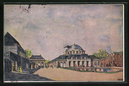 Künstler-AK Köln, Deutsche Werkbund Ausstellung 1914, Festplatz  - Exhibitions