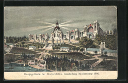 AK Reichenberg, Deutschböhmische Ausstellung 1906, Parkanlagen Und Das Hauptgebäude  - Tentoonstellingen