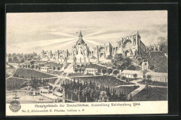 AK Reichenberg, Deutschböhmische Ausstellung 1906, Blick Auf Das Gesamte Hauptgebäude  - Tentoonstellingen