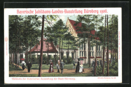 AK Nürnberg, Bayer. Jubiläums-Landes-Ausstellung 1906, Gebäude Der Histor. Ausstellung Der Stadt Nürnberg  - Exposiciones