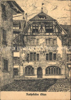 11626141 Olten Rathskeller Zeichng Olten - Altri & Non Classificati