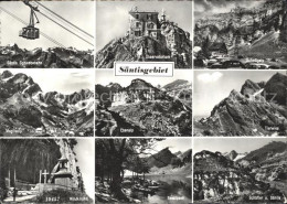 11625891 Saentis AR Schwebebahn Observatorium Schwaegalp Ebenalp Tierwies Wildki - Altri & Non Classificati