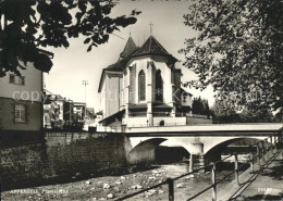 11625839 Appenzell IR Pfarrkirche Bruecke Appenzell - Altri & Non Classificati