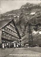 11625777 Schwaegalp AR Mit Schwebebahn Und Girespitz Schwaegalp - Autres & Non Classés