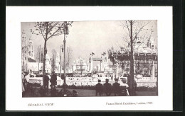 AK London, Franco-British Exhibition 1908, General View, Ausstellung  - Exposiciones