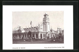 AK London, Franco-British Exhibition 1908, Palace Of Music, Ausstellung  - Exposiciones