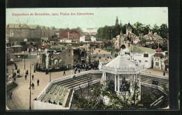 AK Bruxelles, Exposition De Bruxelles 1910, Plaine Des Attractions  - Exhibitions