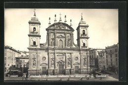 Cartolina Frascati, La Cattedrale (S. Pietro)  - Andere & Zonder Classificatie